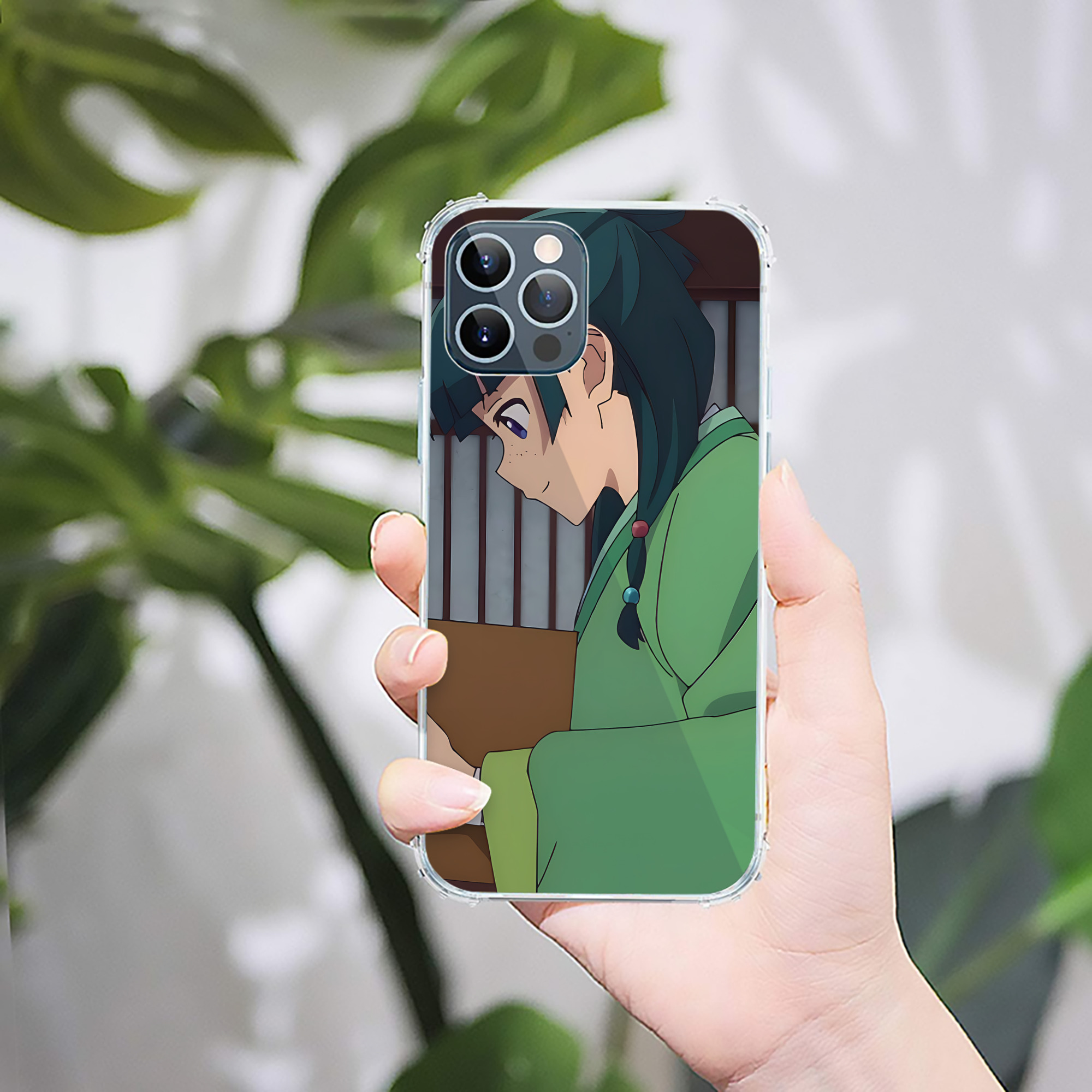（画像用） 薬屋のひとりごと The Apothecary Diaries 【iPhone 12シリーズ対応】透明スマホケース（クリアソフトケース）